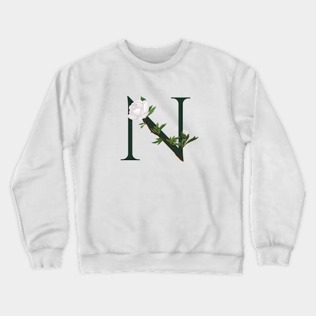 Monogram N Crewneck Sweatshirt by eveline